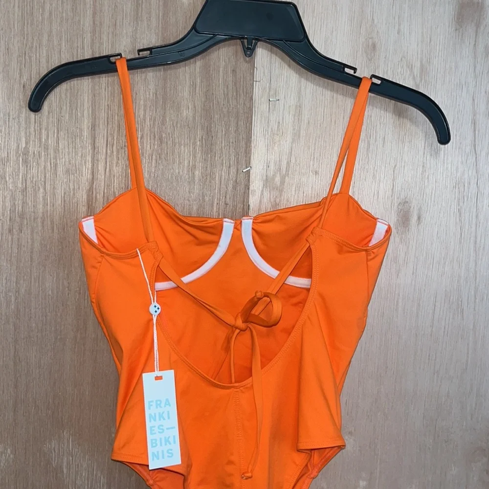 FRANKIE’S BIKINIS Lorelai Cheeky One Piece Swimsuit Sz S